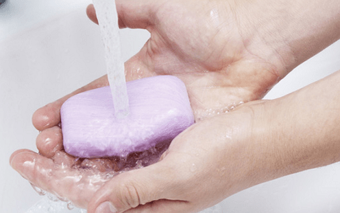 Lavado de mans para evitar parasitos subcutáneos