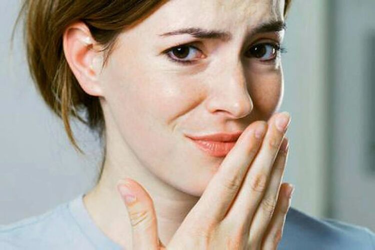 O mal alento como síntoma de parasitos no corpo
