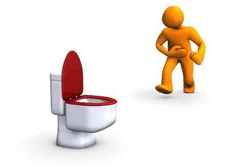 Problemas de feces como indicación para unha proba de parasitos